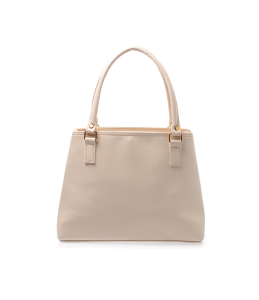 Beżowa klasyczna torebka "Rouge vouge & voyage" 